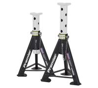 Supports D'Essieu Sealey (Paire) Capacité De 6 Tonnes Par Support - Blanc AS6