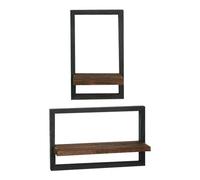 Supports d'étagère de Montage - Ensemble de Support Mural de Verdure, Support de Rangement à Domicile, Accessoire de présentation, Organisateur d'espace | Supports d'étagère pour vases