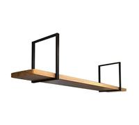 Supports d'étagère de plafond robustes en bois massif - Rangement suspendu solide pour cuisine, bar, restaurant, grand loft (100 x 30 x 50 cm) - Maximisez l'espace et le style