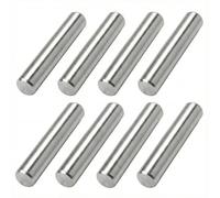 Supports d'étagère en métal Ø 6 × 40 mm - Pièce de rechange 101324 compatible avec supports d'étagère IKEA IVAR NORDEN