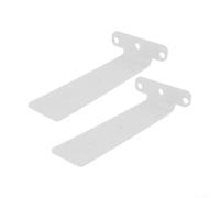 Supports d'étagère flottants en acier inoxydable avec capacité de charge améliorée, pour des solutions de décoration d'intérieur élégantes (15,2 cm)