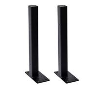 Supports D'étagère Murale,2 Pieces Équerre pour Étagere Flottantes,équerre De Fixation Robuste Noir,Support De Rayonnage en Métal Industriel,Support De Cuisine,35cm/13.8in