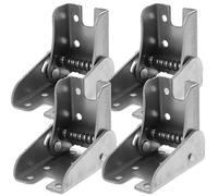 Supports D'étagère Pliants, 4 Pièces, Verrouillage Des Meubles for Partie, Charnière De Table Résidentielle, Fermeture De Porte À Ressort, Fermeture Pliante