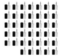 Supports d'étagère résistants à la corrosion - Matériel de montage stratifié pour meubles, armoires, bibliothèques, armoires en verre dur et antidérapant