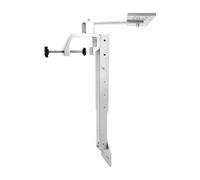 Supports Détecteur Poissons Bateaux - Rotation 360° Hauteur Réglable Équipement - Base De Support pour Sondeur - pour Bateau Eau Pagaie Pêche Console Pont Pêche en