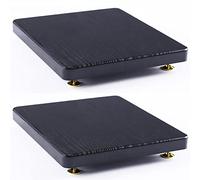 Supports d'isolation pour caisson de basses, paire avec clous fixes en cuivre pour une meilleure clarté audio et une réduction des vibrations