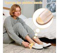 Supports d'orteils pour Chaussures Trop Grandes, 3 Paires de Cales Antidérapantes pour Chaussures, Antidérapants Souffles Souples en Mousse PU Respirants pour Escarpins Bottes Hommes Jeunes Ballerines
