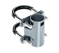 Supports en Acier Longue durée de d ' antenne parabolique sécurisé et réglable Mises à Niveau de l ' Adaptateur de Tuyau pour poteaux de mât en Acier Lourd Satellite
