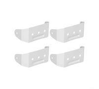 Supports en métal pour gouttière avec trous pré-percés | Colliers de serrage muraux robustes en aluminium pré-percés pour une utilisation résidentielle et commerciale