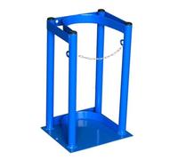 Supports et râteliers en Acier pour Bouteilles de gaz de 4/5 litres, adaptés à Une Utilisation dans Les hôpitaux, Les laboratoires et Les habitations.