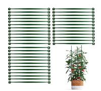 Supports et tuteurs pour tomates 36 pièces de cannes et connecteurs extensibles
