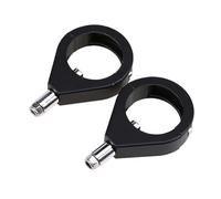 Supports fixation lampe fourche Support De Relocalisation De Clignotant De Moto De 41MM, Pinces De Fourche Adaptées À La Plupart Des Motos pour Avec Tubes De Fourche De 41mm
