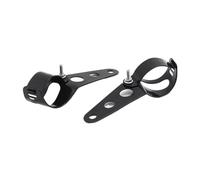 Supports fixation lampe fourche Supports Universels De Montage De Phare De Moto, 28mm-45mm, Support De Phare De Hachoir D'oreille De Fourche, Support De Fourche De Moteur Réglable Pour