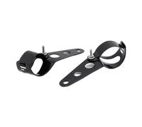 Supports fixation lampe fourche Supports Universels De Montage De Phare De Moto, 28mm-45mm, Support De Phare De Hachoir D'oreille De Fourche, Support De Fourche De Moteur Réglable Pour