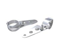 Supports fixation lampe fourche Supports Universels De Montage De Phare De Moto, 28mm-45mm, Support De Phare De Hachoir D'oreille De Fourche, Support De Fourche De Moteur Réglable Pour