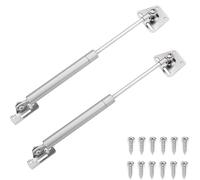supports hydrauliques, Ressort de charnière 2 pièces, charnières à fermeture douce ressort gaz, support levage vérin, pneumatique porte d'armoire for meubles placard cuisine Hardwar(250N)