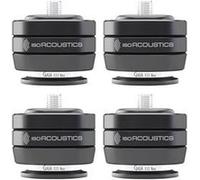 Supports Iso acoustics GAIA III Neo Noir pour enceintes vendus par 4 pièces