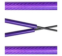 Supports Levage Capot pour VW pour Golf MK3 1991-1998 Capot Avant Modification Vérins À Gaz Support Levage Accessoires D'amortisseur Pièces Automobiles Verin Hydraulique Capot(Purple Carbon Fiber)