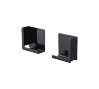 Supports magnétiques - YAMAZAKI - 4985 - Plastique - Noir - 5x5x2,5 cm