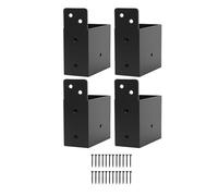 Supports métalliques haute résistance pour applications de bois sec 2 x 4 dans les projets de construction d'arrière-cour