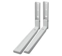 Supports Micro-Ondes - NORDLINGER PRO - Lot de 2 - Jusqu'à 50 kg - Gris - 700 Watt