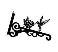 Supports muraux en métal pour plantes d'intérieur et d'extérieur à suspendre pour jardinière, nichoirs, mangeoires à oiseaux