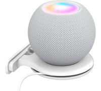Supports Muraux Pour Apple Homepod Mini [Gestion Intégrée Du Cordon] Abs Support De Stable Compatible Avec Homepod Mini [Besoin De Percer] (Blanc)
