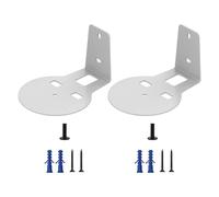 Supports muraux réglables pour haut-parleurs Durabilité Construction métallique Rotation d'inclinaison sûre pour le positionnement sonore Home Cinéma Support de haut-parleur