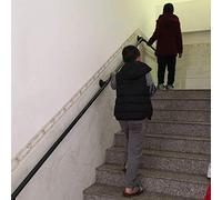 Supports muraux robustes | Kit de support de rampe d'escalier de sécurité | Rail de bannière durable pour barres d'appui extérieures | Ensemble de supports de balustrade