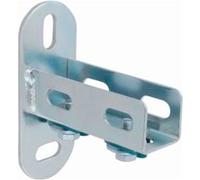 Plaque murale BIS Walraven RapidRail 6613200 pour rail WM0, 2000 en acier, galvanisé électrolytiquement