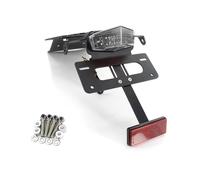 Supports plaque d'immatriculation moto Pour Triumph Pour Bonneville T100 / SE Pour SCRAMBLER Pour THRUXTON Support Plaque D'immatriculation Arrière Tidy Fender Eliminator(Clear)