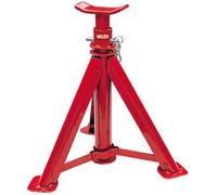 Supports pliables réglables Valex max 2000Kg hauteur 24-37cm rouge 2pcs - 1700502