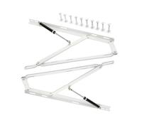 Supports pneumatiques de Levage de lit Mécanisme de Levage de lit, 2 Supports de Levage pneumatiques, Fixation à Ressort pour Rabat, Ressorts de Compression, charnières de Support de couverc