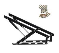 Supports pneumatiques de Levage de lit Mécanisme de Levage de lit, élévateur de Rangement, 2 Ressorts à gaz pour caisses Lourdes, vérin à gaz, élévateur de Rangement pneumatique Pliable, Qui