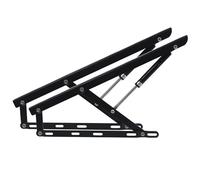 Supports pneumatiques de Levage de lit Mécanisme de lit élévateur, élévateur de Rangement, 2 Ressorts 60/80/90/100/110/120 cm pour Meubles Hauts