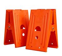 Supports pour chevaux de scie | 2 pièces de quincaillerie robuste 181,4 kg | Pinces pour chevalet de sciage pour menuiserie, construction, travail du bois, atelier, table de loisirs, garage, outil