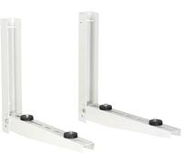 Supports pour climatiseur extérieur - Support pour climatiseur 38 x 35 cm sans traverse pour unité extérieure - Structure réglable, robuste, stable et résistante (sans traverse)