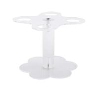 Supports pour cornets de glace, Support de cornet de crème glacée, support à 4 trous, paquet de 2, Transparent for gaufres, rouleau à main de Sushi