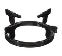 Supports pour cuisinières à gaz Support rond for cuisinière à gaz, 2 pièces, Cage à Pot, support en fer, anneau réducteur de gaz, plaque de cuisson, brûleur, grille de gril, brasero en fonte Pour cuis