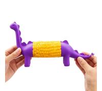 Supports pour épis de maïs - Brochettes amusantes en forme de dinosaure, prise en main sûre, poignée facile pour maïs chaud, supports de maïs pour table à manger, cuisine, barbecue, pique-nique, fête
