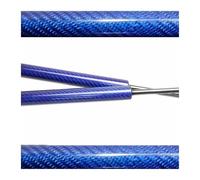 Supports Pour Mazda Pour RX7 Pour RX-7 FD3S 1991-2003 Modifier Les Vérins À Gaz Tige Support Levage Amortisseur Choc Force D'éjection Capot Amortisseur(Blue carbon fiber)
