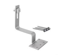 Supports pour montage de panneaux solaires sur différents tuiles et structures de toit en acier inoxydable 304 et toit photovoltaïque et crochets (4 ensembles) (4 ensembles (4 SET(4 S (4 (1 lot)