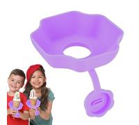 Supports pour palettes pour - Support pour palettes en silicone réutilisable sans gouttes de glace qui goutte à gouttes, anti-gouttes qu'elles ne tombent, support