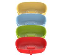 Supports pour palettes sans goutte - Support pour palettes sans goutte | Truelle anti-goutte pour mains sales | Supports pour palettes à glace lavables sans congélation | Fourchette en silicone pour