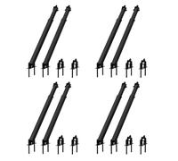supports pour panneaux solaires - Mur en bois (pour quatre panneaux)