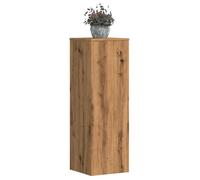 vidaXL Supports pour plantes 33x33x100 cm Chêne artisanal, bois d'ingénierie – Lot de 2