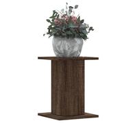Supports pour plantes - Chêne marron - Bois d'ingénierie - Lot de 2 - 30x30 cm