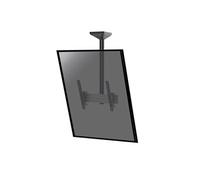 Support plafond inclinable pour 1 écran portrait 43''-75'' - Hauteur 100cm