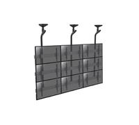 Kimex Support plafond mur d'images pour 9 écrans TV 45''-50