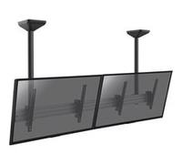 Support plafond menu board 2 écrans 45''-55'' - Hauteur 100cm
